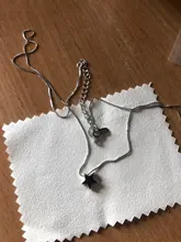 Collares de cuentas anenjary simples de Plata de Ley 925 con suerte para mujer, gargantilla de cadena corta, collares S-N554