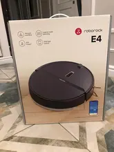 Robot-Vacuum-Cleaner Sweep Roborock E4 Automatically-Charge And Wet 200mins App-Control