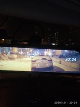 E-ACE 10 Inch Touch Car Dvr Streaming Media Mirror Dash Cam FHD 1080P Video Recorder