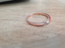 SILVERHOO-925 anillos de plata esterlina de Plata de Ley 925 con circón redondo geométrico, joyería fina minimalista