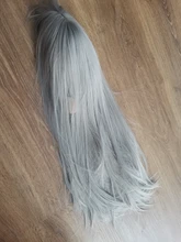 GEMMA Cosplay largo negro recto pelucas sintéticas con flequillo para las mujeres de África americano Lolita de diario fiesta resistente al calor de fibra