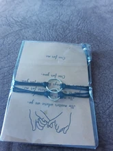 Charmsmic-Pulseras con amuleto de 8 signos, Color plateado, Estilo Vintage, para amantes amigos, chicas y mujeres