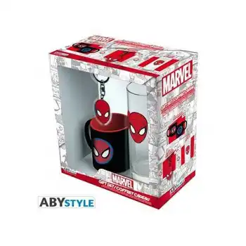 

Marvel Pack glass keychain Mini cup Marvel SpiderMan
