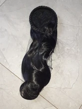 Similler-Peluca de cabello sintético largo ondulado de 22 pulgadas para mujer, pelo Afro de fibra resistente al calor, 18 estilos disponibles, colores combinados