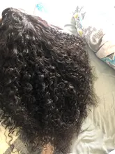 180% de la onda de agua peluca con malla Frontal transparente Frontal de encaje pelucas mojado y ondulado frente de encaje pelucas de cabello humano T parte rizado Peluca de cabello humano