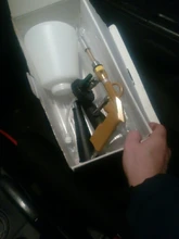 Neumático de aire pistola de Espuma de alta coche de presión lavado Interior pistola de limpieza profunda Espuma herramienta para Tornado Tornador detallando herramienta