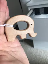 Chupete de madera con forma de Animal para bebé, colgante sin BPA, de haya, Koala, roedores, accesorios de gimnasio para bebé, productos para niños, 1 unidad