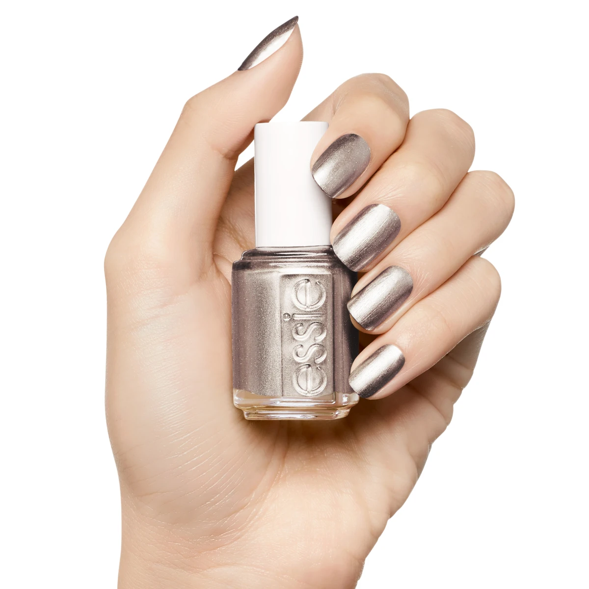 Essie Лак для ногтей, оттенок 610, Gadget free, серебристый, 13.5 мл
