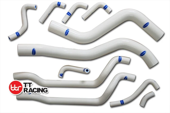 TT1410CWH - Mitsubishi Eclipse GST GSX Spyder 4G63 Silicone Radiator Hose Kit 95-99 White | Автомобили и мотоциклы