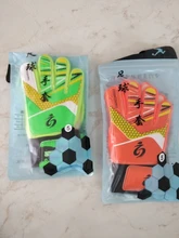 Chico de fútbol de guantes de portero para los niños de 5 a 16 años de guantes de portero niños montar en scooters sp