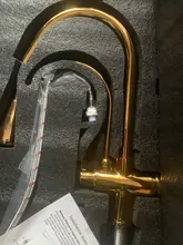Crane Faucet FILTERED Tap Kitchen Drinking-Water Golden Black Cold And for Sprayer Three-Ways