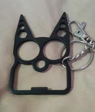 Abridor de botellas portátil para gatos, llavero con destornillador, multifunción, dispositivos para exteriores, Abrebotellas de aleación de Zinc, Gadget de cocina, herramientas de cerveza