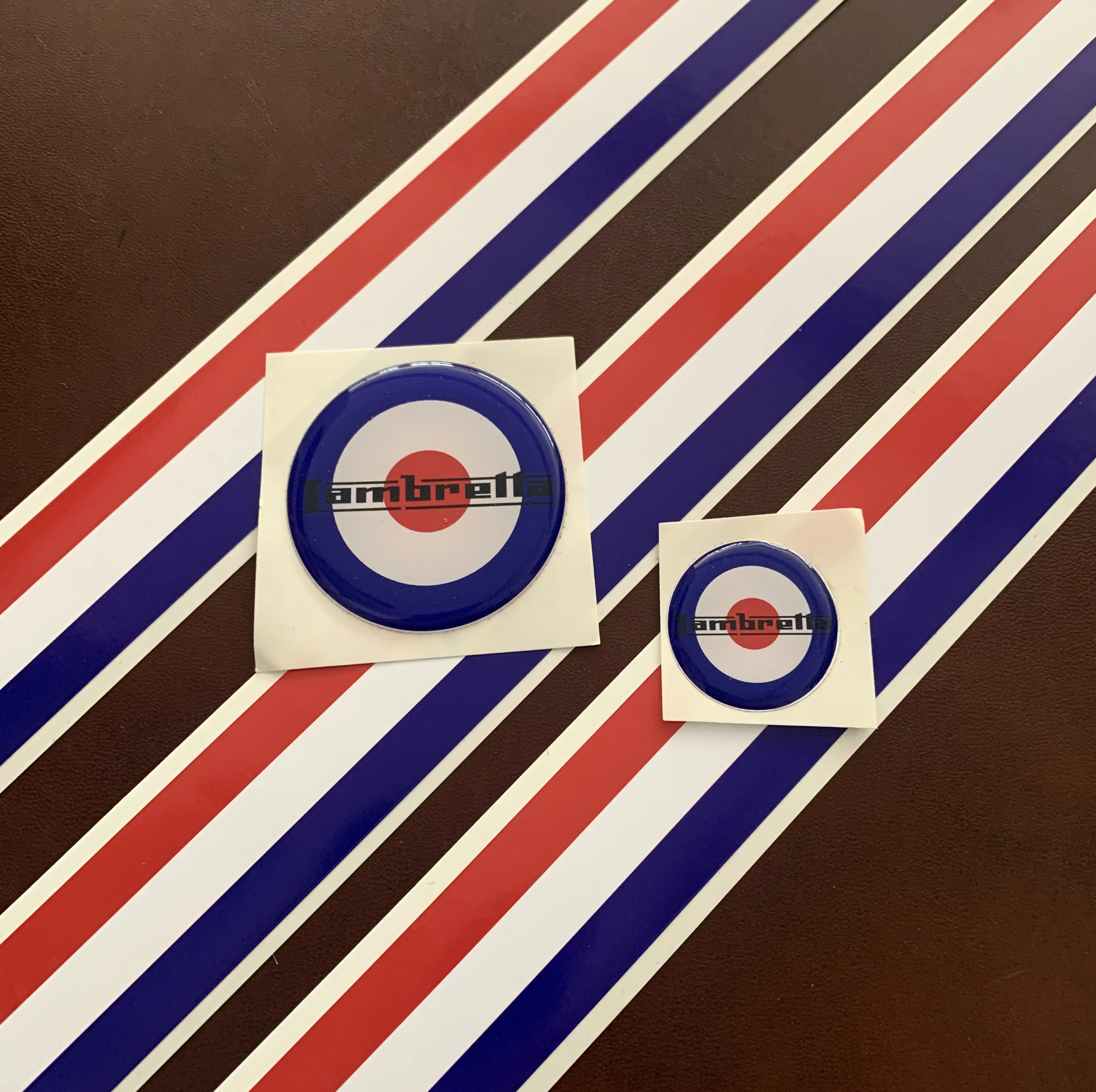 In Modo Da Motos Adesivi Classico Lambretta