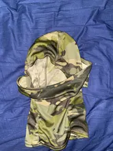 Pasamontañas táctico militar, mascarilla facial completa, bufanda Airsoft, Bandana para Paintball, ejército, pesca al aire libre, caza, camuflaje, polaina de cuello
