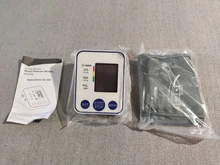 Tensiómetro automático para la parte superior del brazo, tensiómetro Digital, esfigmomanómetros de presión arterial para el hogar con pantalla LCD grande