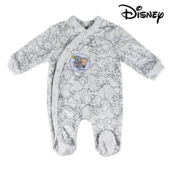 

Baby's Long-sleeved Romper Suit Disney 74613 Grey
