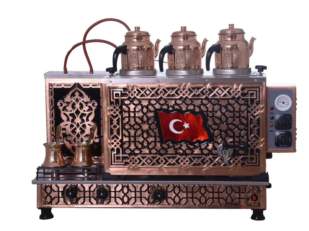 Кутlu | Профессиональная чайная машина Кофемашина Медная Кофеварка чайница для