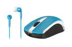 

Raton Genius Mh8100 rechargeable battery blue gift computer headset generic mice