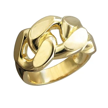 

Esthete ring made of silver with gilding