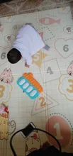 Estera de juego infantil brillante para bebés, 200cm x 180cm x 1cm, almohadilla plegable para gatear, XPE, para el hogar, exteriores, juego de rompecabezas impermeable