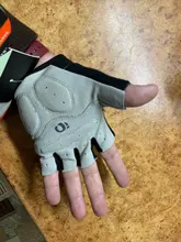 1 par de guantes de ciclismo dedo medio Anti-Slip Anti-sudor de Gel de montar en bicicleta guantes Anti Shock MTB Carretera de montaña guantes deportivos de moto