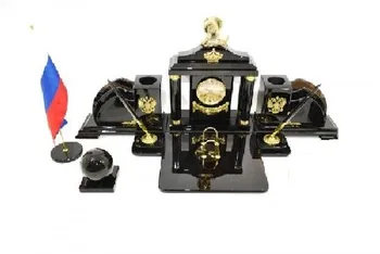 

Table set of obsidian "King-bird" premium, 12 items