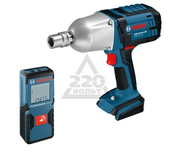

Set BOSCH battery Wrench GDS 18 V-LI HT WITHOUT ACC. and CHARGER