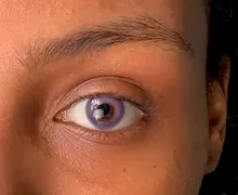 Easysmall de violet de hecho lentes de contacto de Color para lentes de contacto de ojos Color de ojos hermoso alumno 2 unids/par