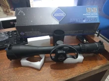 Mira telescópica para rifle, visor óptico para caza, tubo diámetro 30 mm, ampliación 4-16 6-24, resistente a golpes, paralaje lateral 22LR, con cristal brillante de alta definición