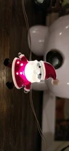 2M Santa Claus Christmas Tree LED String Lights Garland Snowflakes Christmas Decoration