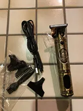 Maquinilla eléctrica para cortar el pelo para hombres, afeitadora inalámbrica recargable con pantalla LCD, 2021, 0mm, Máquina para cortar cabello de peluquero