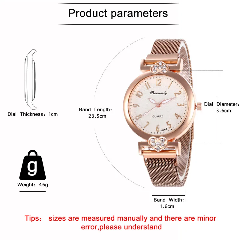 WJ-8567 люкс Простые часы для женщин классические часы с магнитной пряжкой Стразы браслет Наручные часы Кварцевые relogio feminino