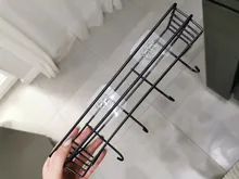 Suction-Basket-Organizer Storage-Rack Iron Punch-Free-Shelf Bathroom Kitchen Metal Home-Corner