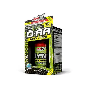

D-AA Max Pure (aspartic acid)-100 capsules [Amix]