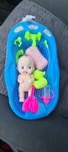 Baby Doll Bath Time Set, Girls Bath Tub Toys Games Kids Christmas Birthday Gift