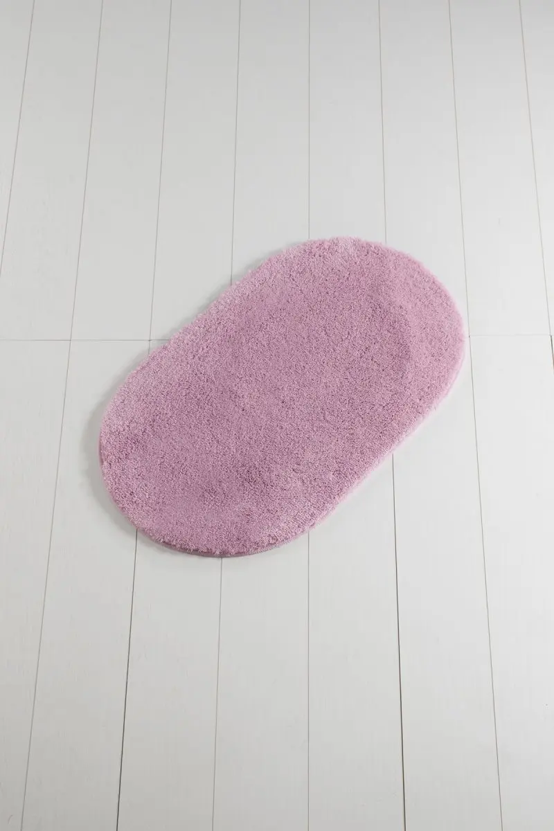 Коврик для ванной-коврики | коврик для ванной нескользящие Противоскользящие коврики цвета Розовый овальный 60X100 см