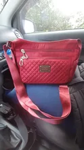 Geestock-Bolso cruzado de nailon impermeable para mujer, bolsas de mensajero de hombro a cuadros, informal, con asa superior, bolso de viaje