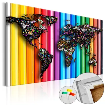 

Pictures of Cork-Colored Pencil [Cork Map] - 90x60 cm