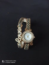 FanTeeDa-relojes de pulsera con diamantes de imitación para mujer, reloj de pulsera femenino