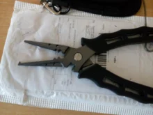 Booms Fishing-Alicates de pesca de acero inoxidable F07, cortadores de trenzas, crimpadora, removedor de anzuelos, herramienta de equipo de pesca resistente al agua salada