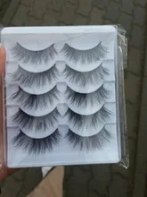 5 Par 3D visón pestañas falsas corto Natural suave y dramático pestañas falsas hecho a mano sin Cruel maquillaje extensión de pestañas