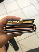 Mujeres de la cartera de 2021 corta dama billeteras de mujer, Color Rojo Negro Mini dinero monederos pequeño pliegue de la PU de cuero moneda monedero tarjeta titular