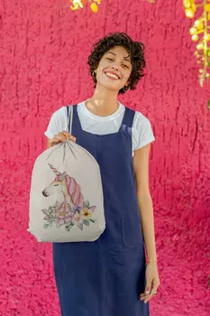 

Angemiel Bag Flowers The Hottest Sweet Unicorn Cloth Backpack