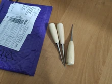 Punzón de costura de cuero, herramientas profesionales, punzón de posicionamiento, punzones de cuero, herramientas de artesanía de cuero para manualidades