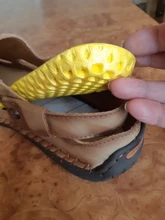 Sandalias clásicas de verano para hombre, zapatos de piel auténtica suaves transpirables, sandalias romanas para playa, zapatillas bohemias