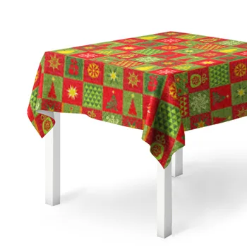 

Tablecloth 3D New Year ornament