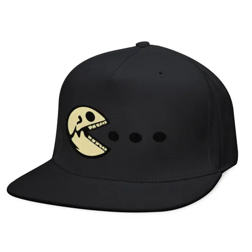 Кепка снепбек с прямым козырьком dead pacman | Мужская одежда