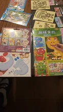 Pegatinas de rompecabezas para niños, juegos de rompecabezas de princesa de cara a cara, dinosaurio de ensamblaje, juguete educativo de entrenamiento de reconocimiento