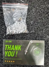 25/50/100 Uds hexagonal tuercas hexagonales métricas DIN934 M1.4 M1.6 M2 M2.5 M3 M4 M5 M6 tuerca tornillos pernos de acero inoxidable de alta calidad