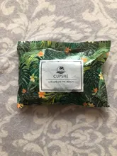 One-Piece Swimsuit CUPSHE Banana Girls Sexy Beach Women V-Neck Leaf Padded-Cups Twist-Front